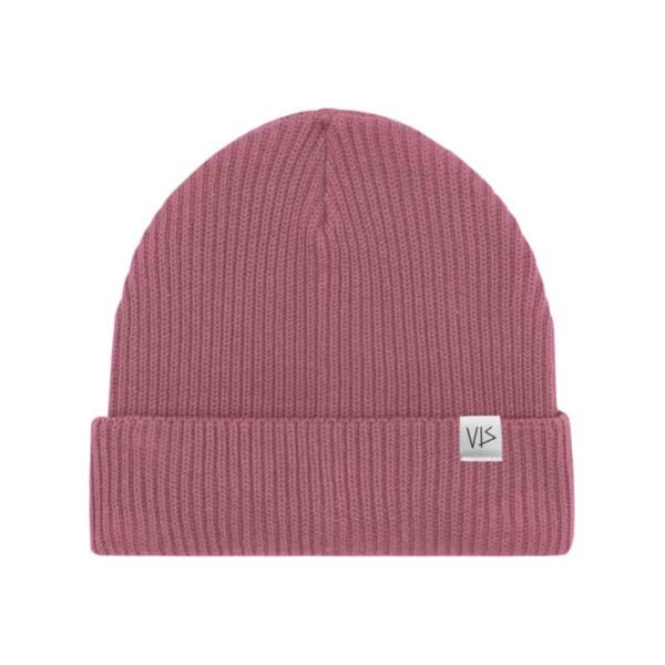 Rosé Beanie Mütze vis wear