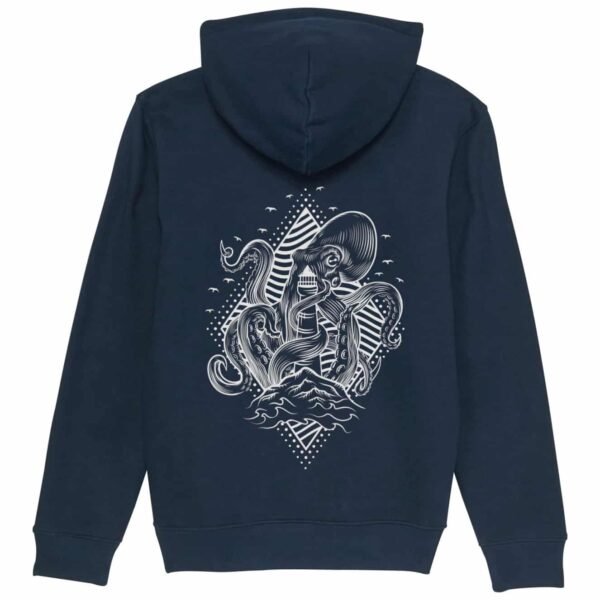 Vis Wear Oktopus hoodie grau