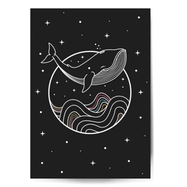 Wal Poster classic design vis wear fsc zertifikat nachhaltig