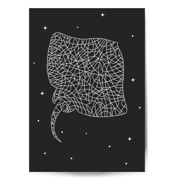 Rochen Poster vis wear mockup