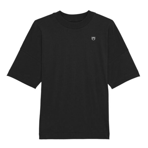 unisex oversize shirt mate schwarz