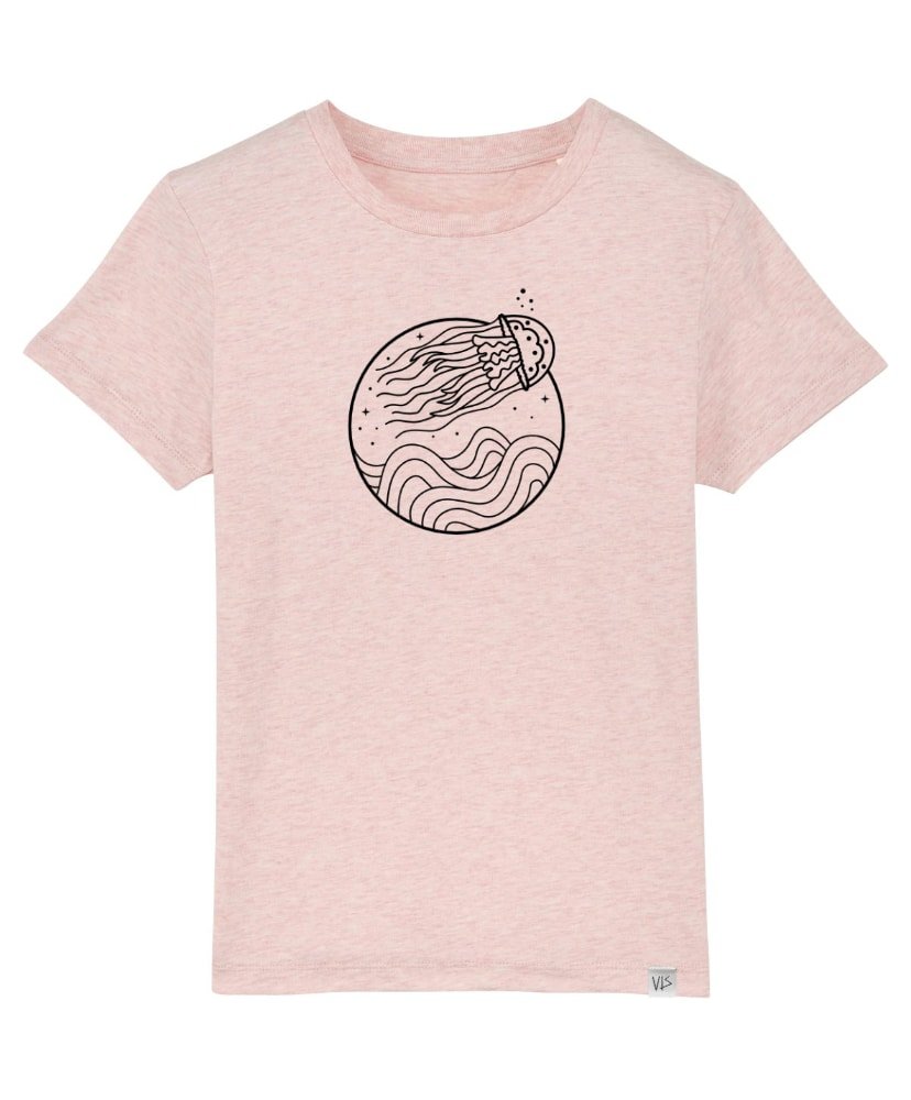 wal kinder shirt vis wear pink