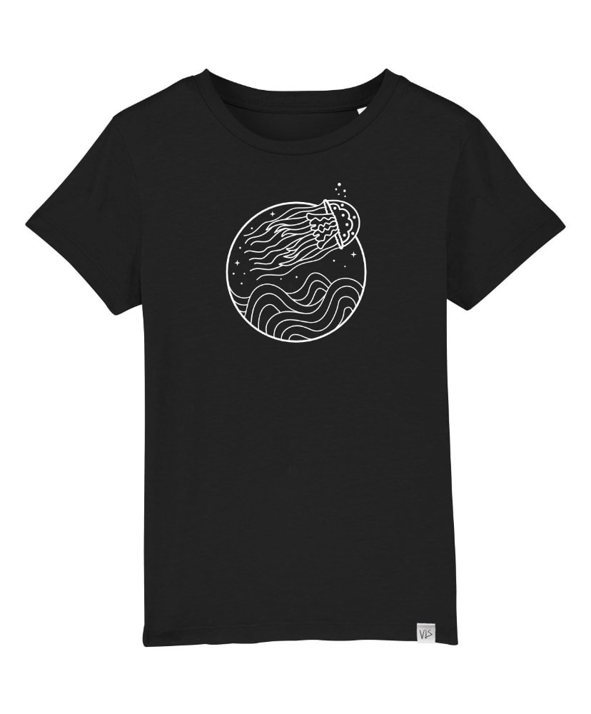 wal kinder shirt vis wear schwarz